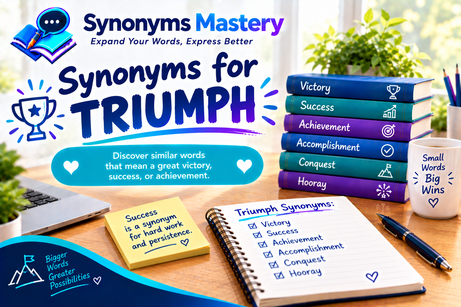 synonyms for Triumph